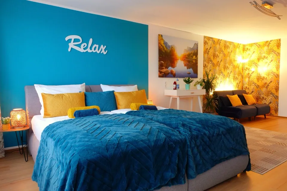 RELAX-PETROL: Ferienwohnung mit Pool und Sauna in Scheidegg